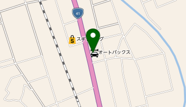 オートバックス 高山店の地図画像