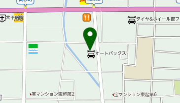 オートバックス 中川店の地図画像