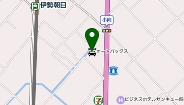 オートバックス 三重朝日の地図画像