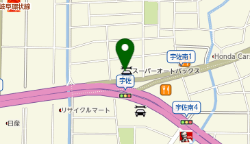 オートバックス 岐阜店の地図画像