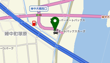 オートバックス 富山南の地図画像