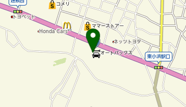 オートバックス 小浜店の地図画像