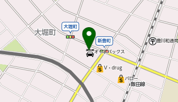 オートバックス 豊川店の地図画像