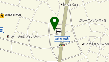 オートバックス 岡崎南の地図画像