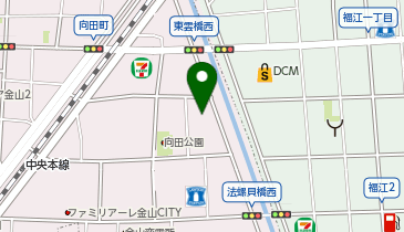 オートバックス 金山店の地図画像