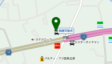 オートバックス 伊予西条の地図画像