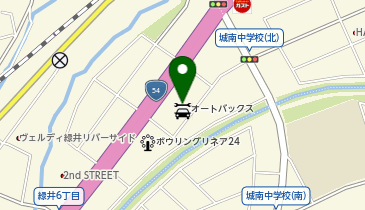 オートバックス 緑井店の地図画像