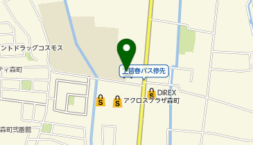 オートバックス ・大分森町店の地図画像