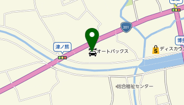 オートバックス 行橋店の地図画像