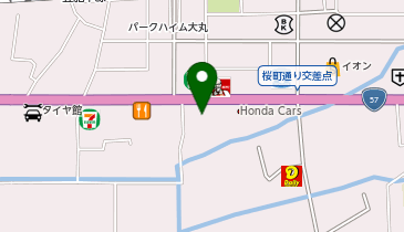 オートバックス ・肥後大津の地図画像