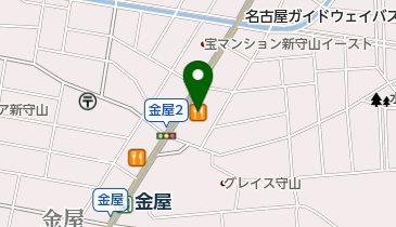 カレーハウスCoCo壱番屋 守山大永寺店の地図画像