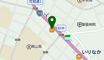 カレーハウスCoCo壱番屋 昭和杁中店の地図画像