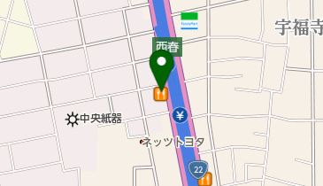 カレーハウスCoCo壱番屋 春日店の地図画像