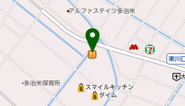 カレーハウスCoCo壱番屋 福山多治米店の地図画像