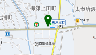 カレーハウスCoCo壱番屋 右京梅津段町店の地図画像