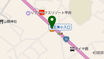 カレーハウスCoCo壱番屋 甲府昭和インター店の地図画像