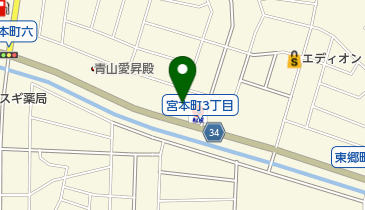 カレーハウスCoCo壱番屋 半田インター店の地図画像