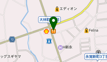 カレーハウスCoCo壱番屋 豊田大林店の地図画像