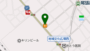 カレーハウスCoCo壱番屋 愛知清洲店の地図画像