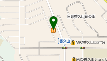 カレーハウスCoCo壱番屋 日進香久山店の地図画像