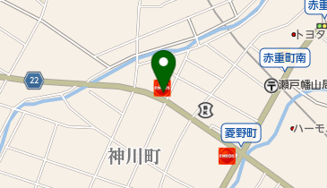 カレーハウスCoCo壱番屋 瀬戸神川店の地図画像