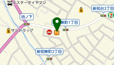 カレーハウスCoCo壱番屋 知多新知店の地図画像