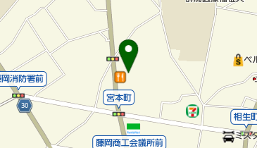 カレーハウスCoCo壱番屋 藤岡北ノ原店の地図画像