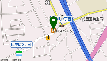 カレーハウスCoCo壱番屋 豊田田中町店の地図画像