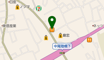 カレーハウスCoCo壱番屋 浦和中尾店の地図画像