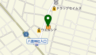 カレーハウスCoCo壱番屋 東大宮店の地図画像