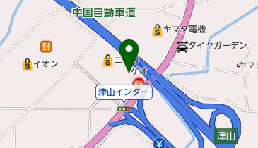 カレーハウスCoCo壱番屋 津山インター店の地図画像