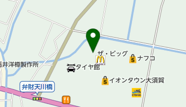 カレーハウスCoCo壱番屋 イオンタウン大須賀店の地図画像