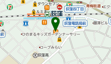 カレーハウスCoCo壱番屋 荻窪駅南口店の地図画像