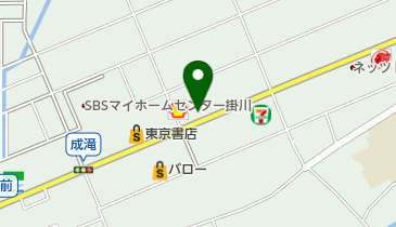 カレーハウスCoCo壱番屋 掛川国一店の地図画像