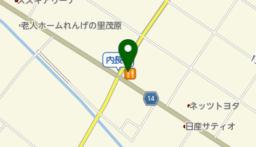 カレーハウスCoCo壱番屋 千葉茂原店の地図画像