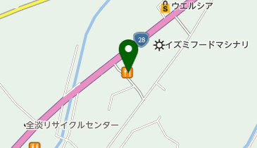 カレーハウスCoCo壱番屋 洲本インター店の地図画像