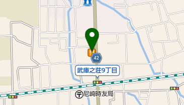 カレーハウスCoCo壱番屋 尼崎西昆陽店の地図画像