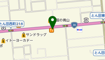 カレーハウスCoCo壱番屋 北見国道39号店の地図画像