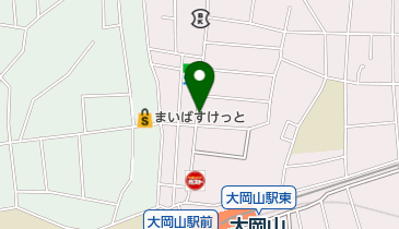 カレーハウスCoCo壱番屋 東急大岡山駅前店の地図画像