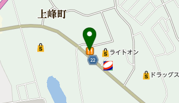 カレーハウスCoCo壱番屋 佐賀上峰店の地図画像