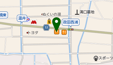 カレーハウスCoCo壱番屋 本巣真正店の地図画像