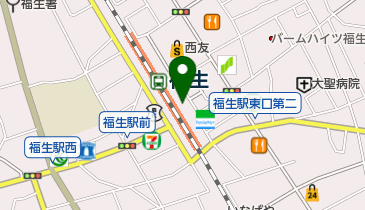 カレーハウスCoCo壱番屋 JR福生駅東口店の地図画像