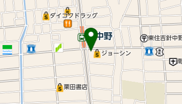 カレーハウスCoCo壱番屋 近鉄針中野駅前店の地図画像