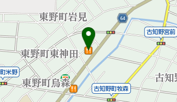 カレーハウスCoCo壱番屋 江南東野店の地図画像