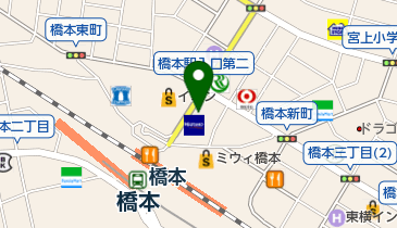 カレーハウスCoCo壱番屋 JR橋本駅北口店の地図画像