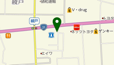 カレーハウスCoCo壱番屋 岐阜垂井町店の地図画像