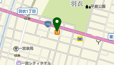 パスタ・デ・ココ 一宮泉店の地図画像