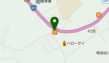 カレーハウスCoCo壱番屋 飯塚柏の森店の地図画像