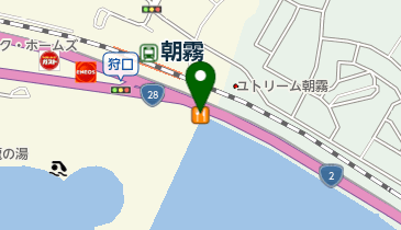 カレーハウスCoCo壱番屋 朝霧国道2号店の地図画像