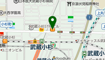 カレーハウスCoCo壱番屋 JR武蔵小杉駅北口店の地図画像